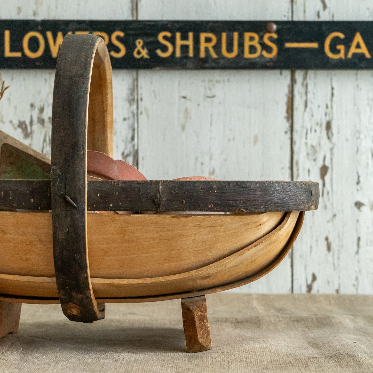 Little Rustic Garden Trug