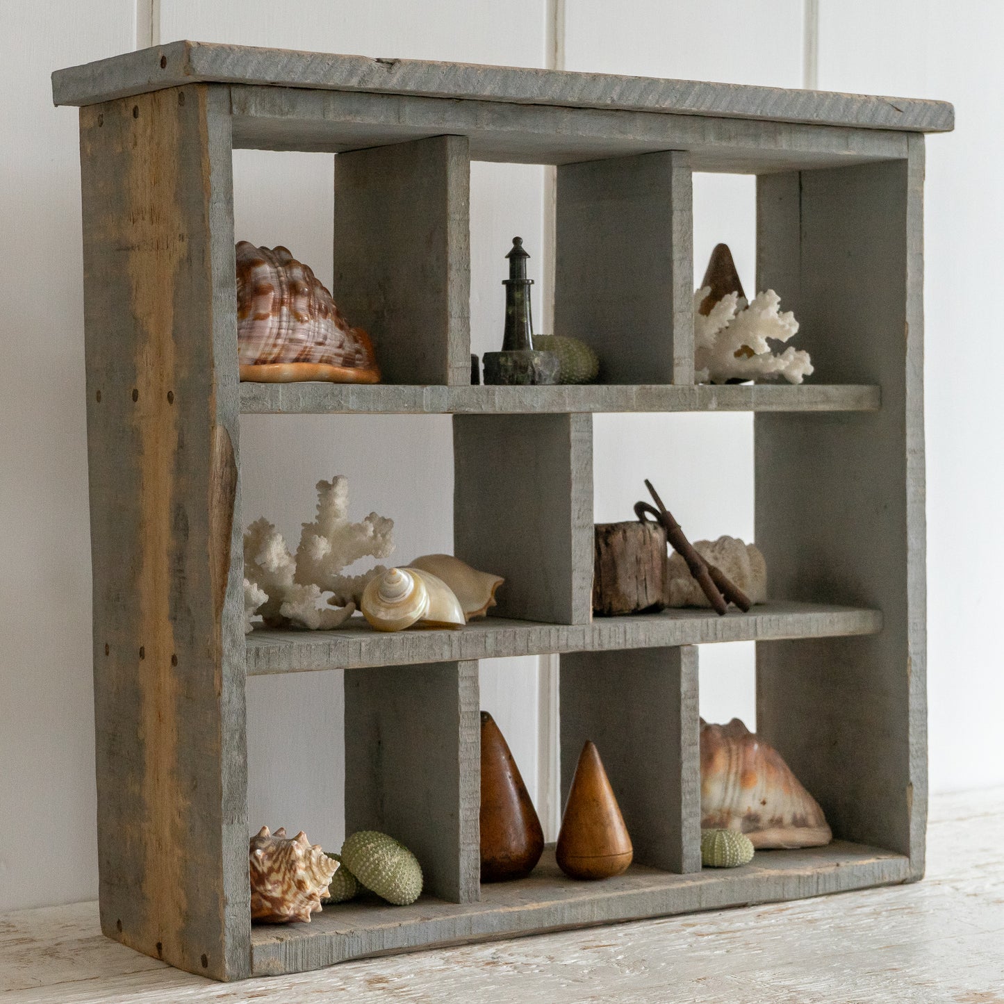 Little Rustic Pigeon hole Shelf