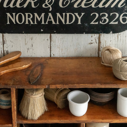 Long Rustic Pigeon Hole Shelf