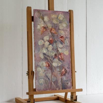 Oil on Board Painting of Honesty