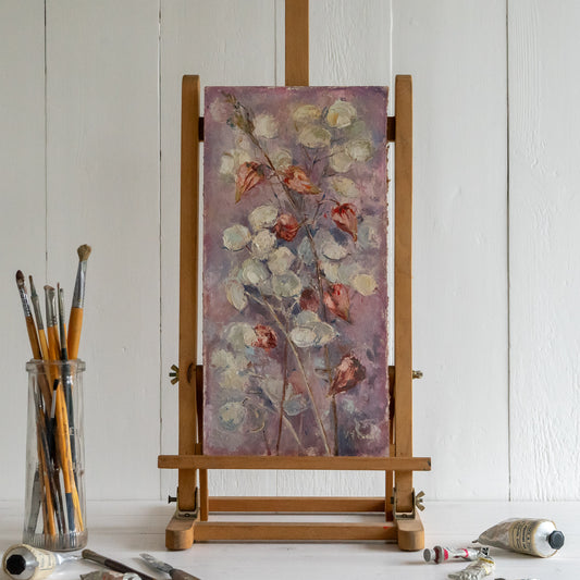 Oil on Board Painting of Honesty