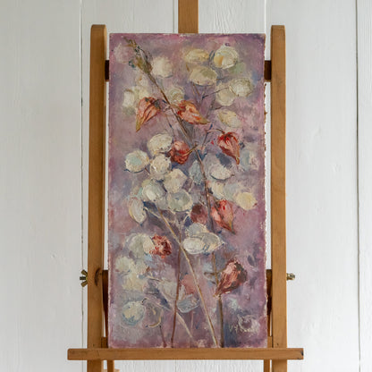 Oil on Board Painting of Honesty