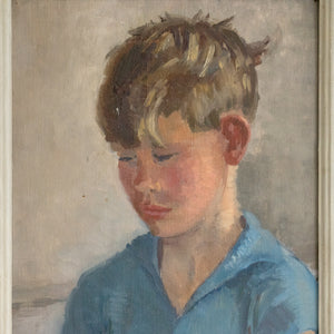 OIL PAINTING OF A YOUNG BOY