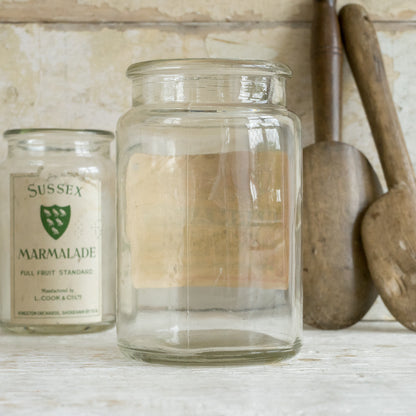 Old Sussex Marmalde Jars with Original Paper Labels