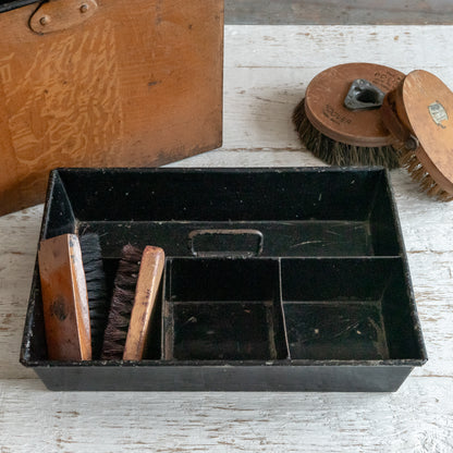 Original Grain Effect Metal Maids Box and Liner