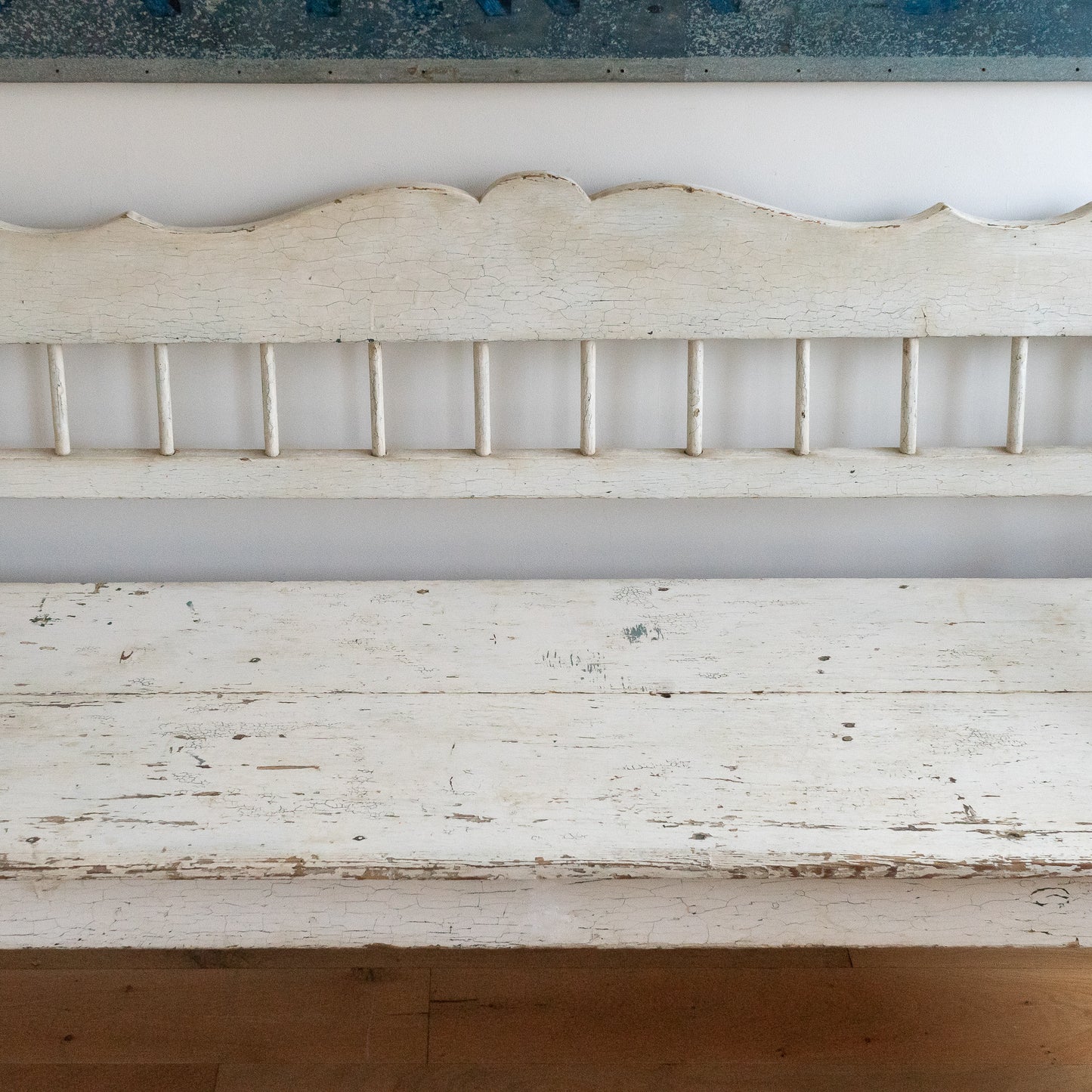 Original Painted Antique Bench