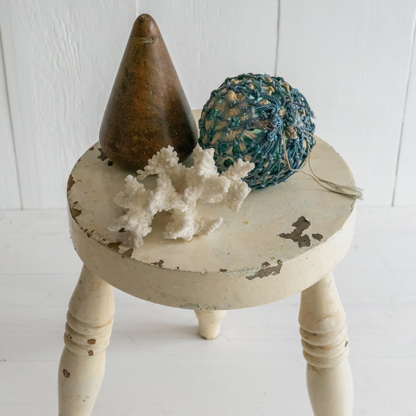 Original Painted Milking Stool