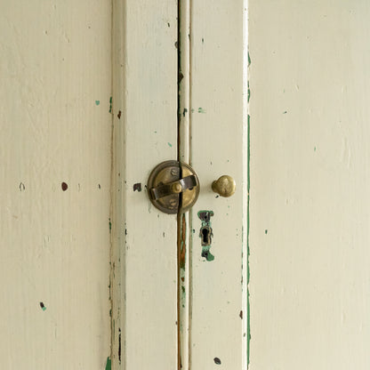 Painted Rustic Wall Cabinet