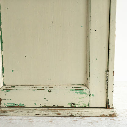 Painted Rustic Wall Cabinet