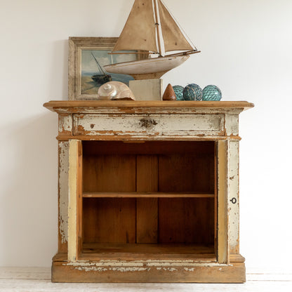 Original Painted Rustic Cupboard