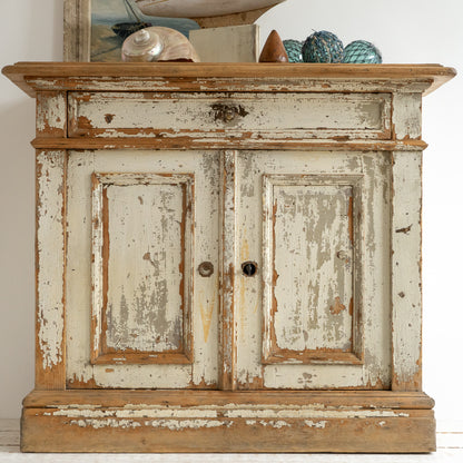 Original Painted Rustic Cupboard