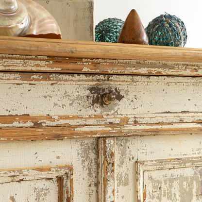 Original Painted Rustic Cupboard