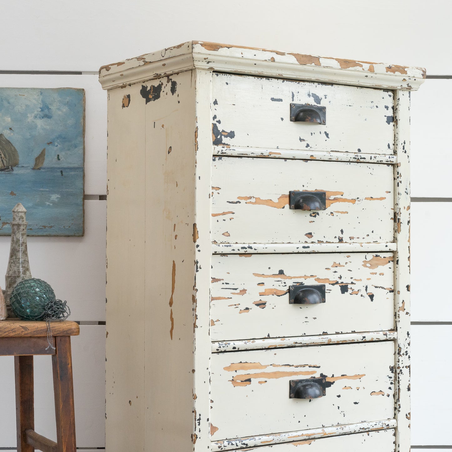 Original Painted Tall Drawers