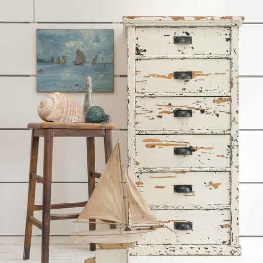 Original Painted Tall Drawers