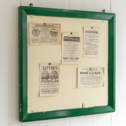 Original Painted Notice Board