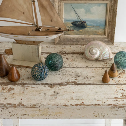 Original White Painted Side Table