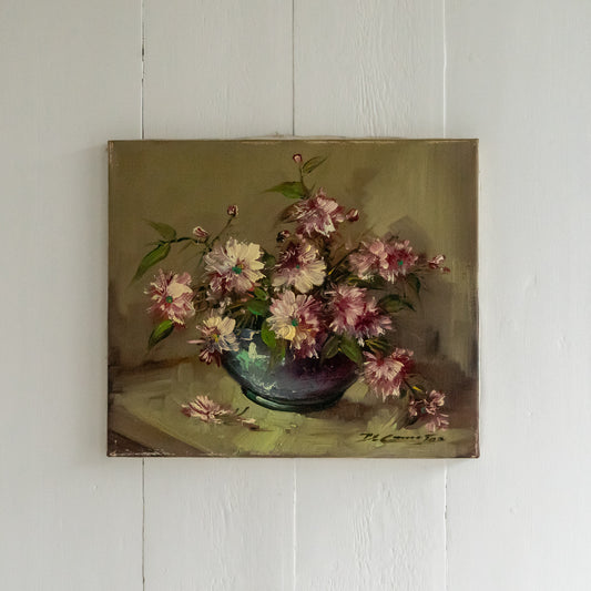 Pretty Floral Oil Painting