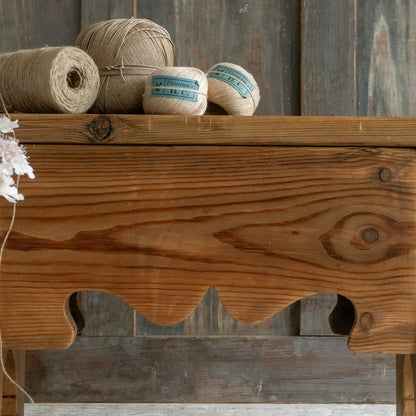 Pretty Little Pine Stool