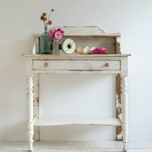 Pretty Painted Washstand Table