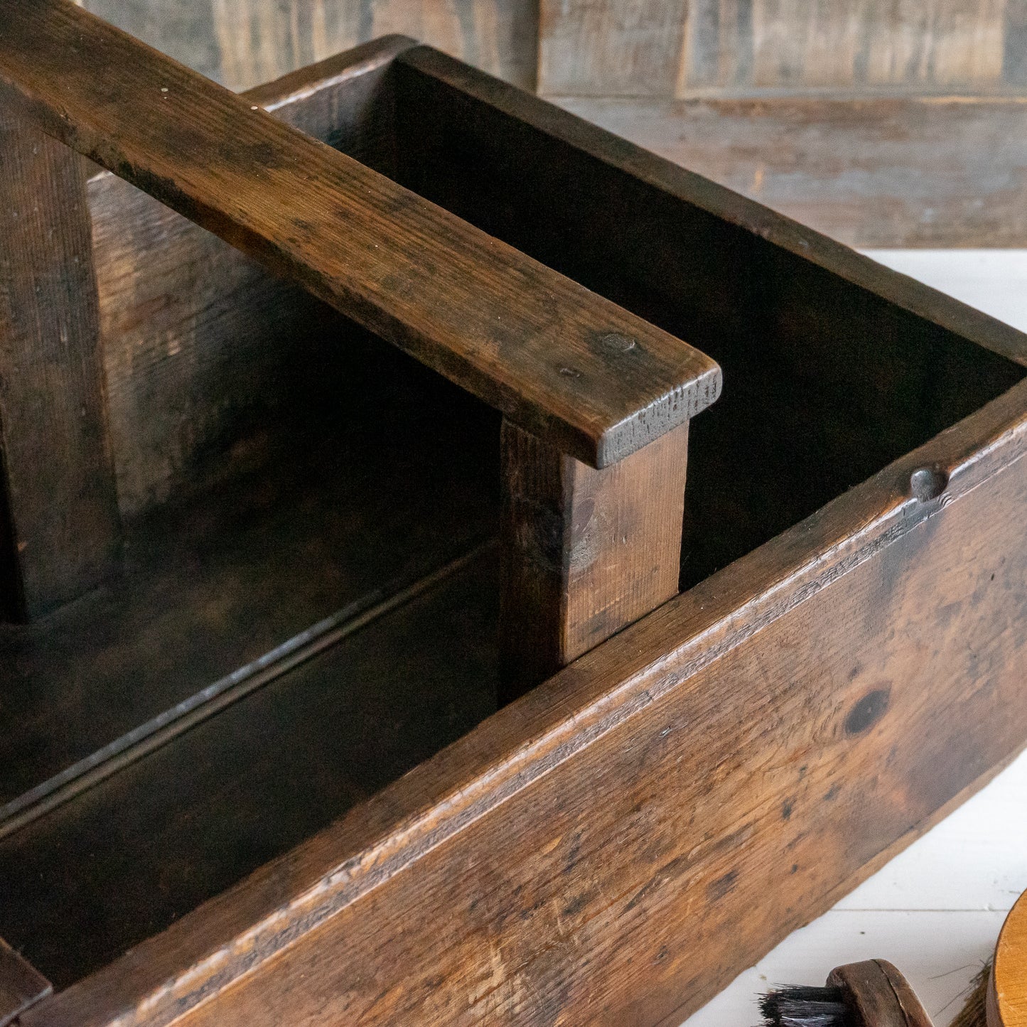 Rustic Chunky Wooden Trug
