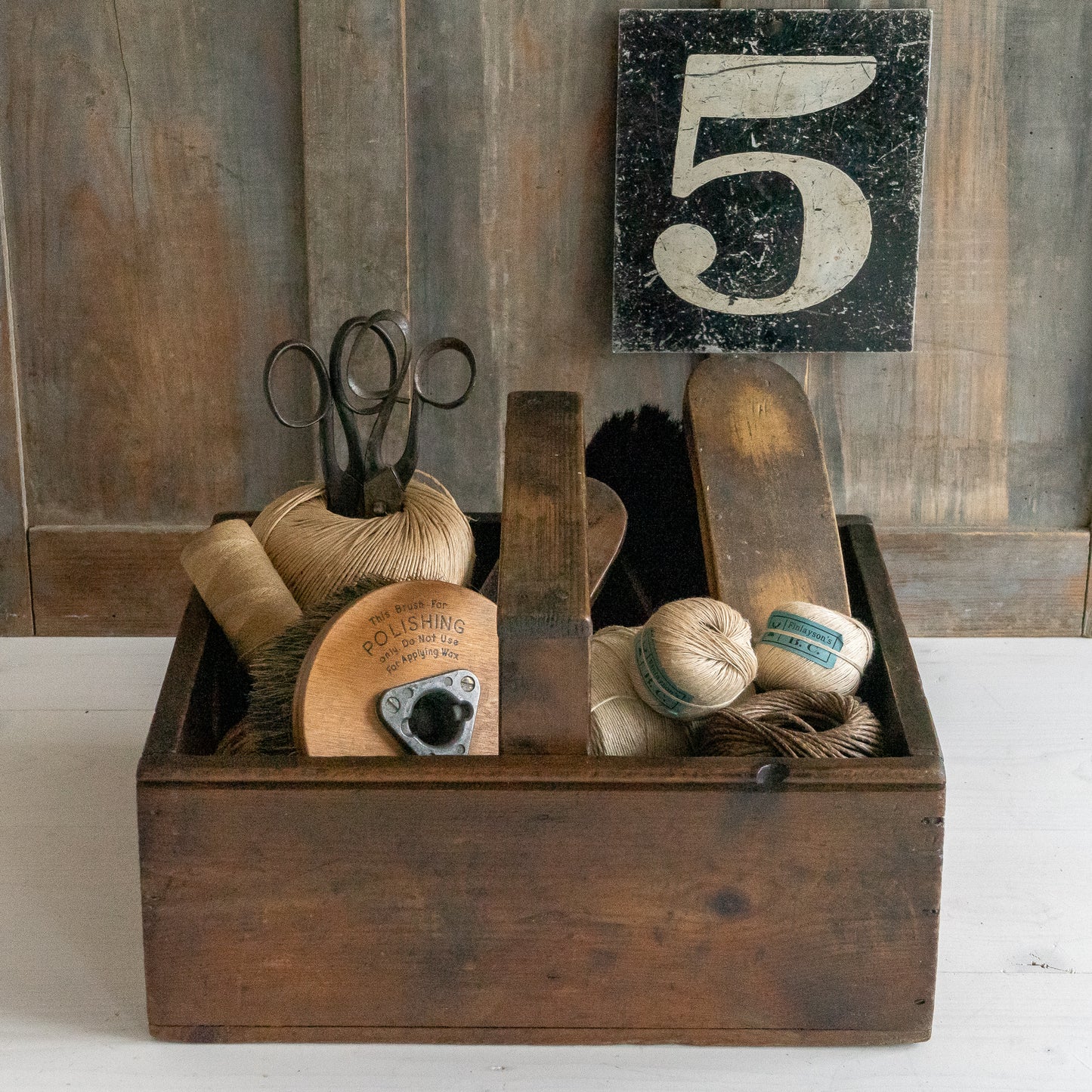 Rustic Chunky Wooden Trug