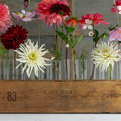 Rustic Cigar Press Flower Vase