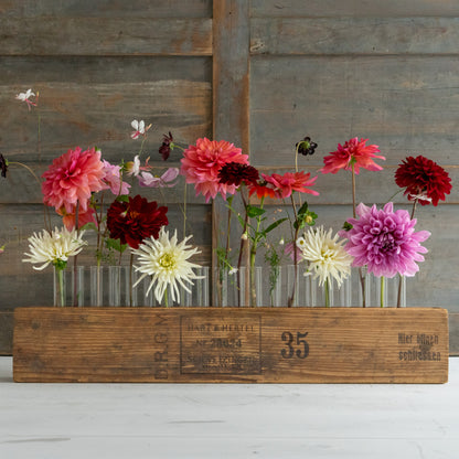 Rustic Cigar Press Flower Vase #2