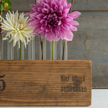 Rustic Cigar Press Flower Vase #2