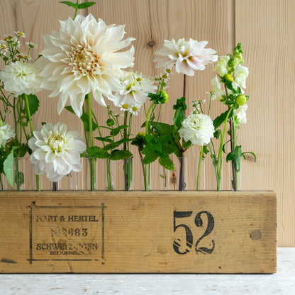 Rustic Cigar Press Flower Vase