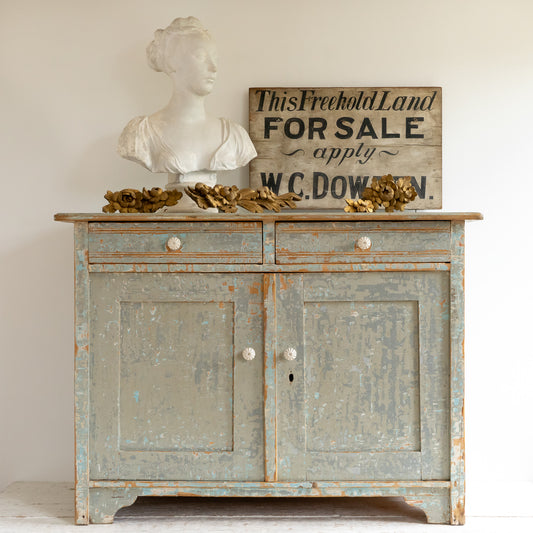 Rustic Dry Scraped Cupboard