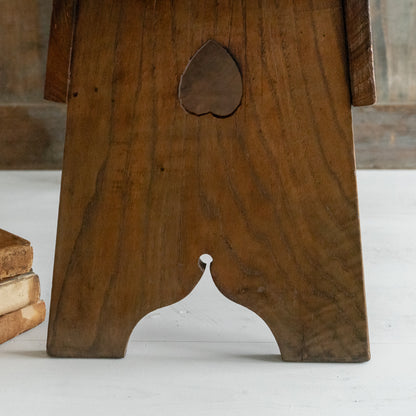 Rustic Elm Stool
