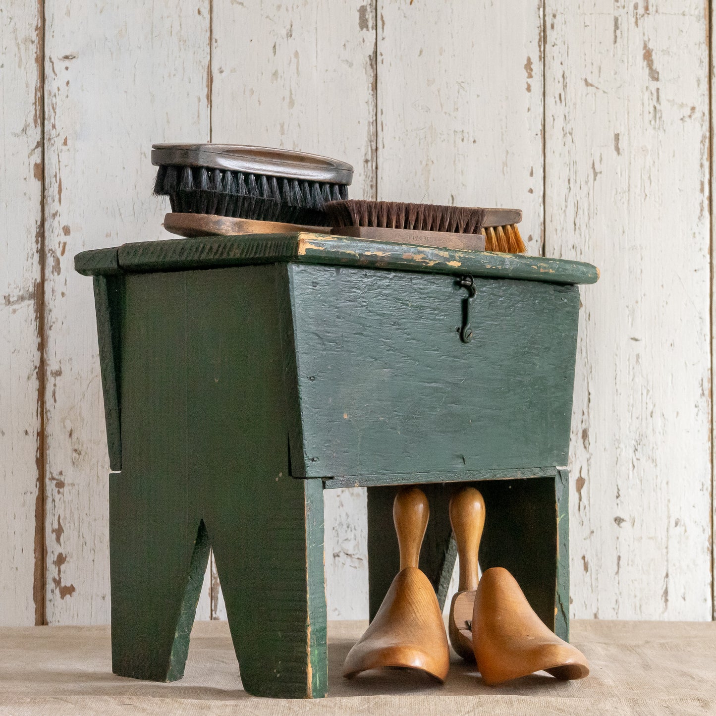 Rustic Flip Top Stool