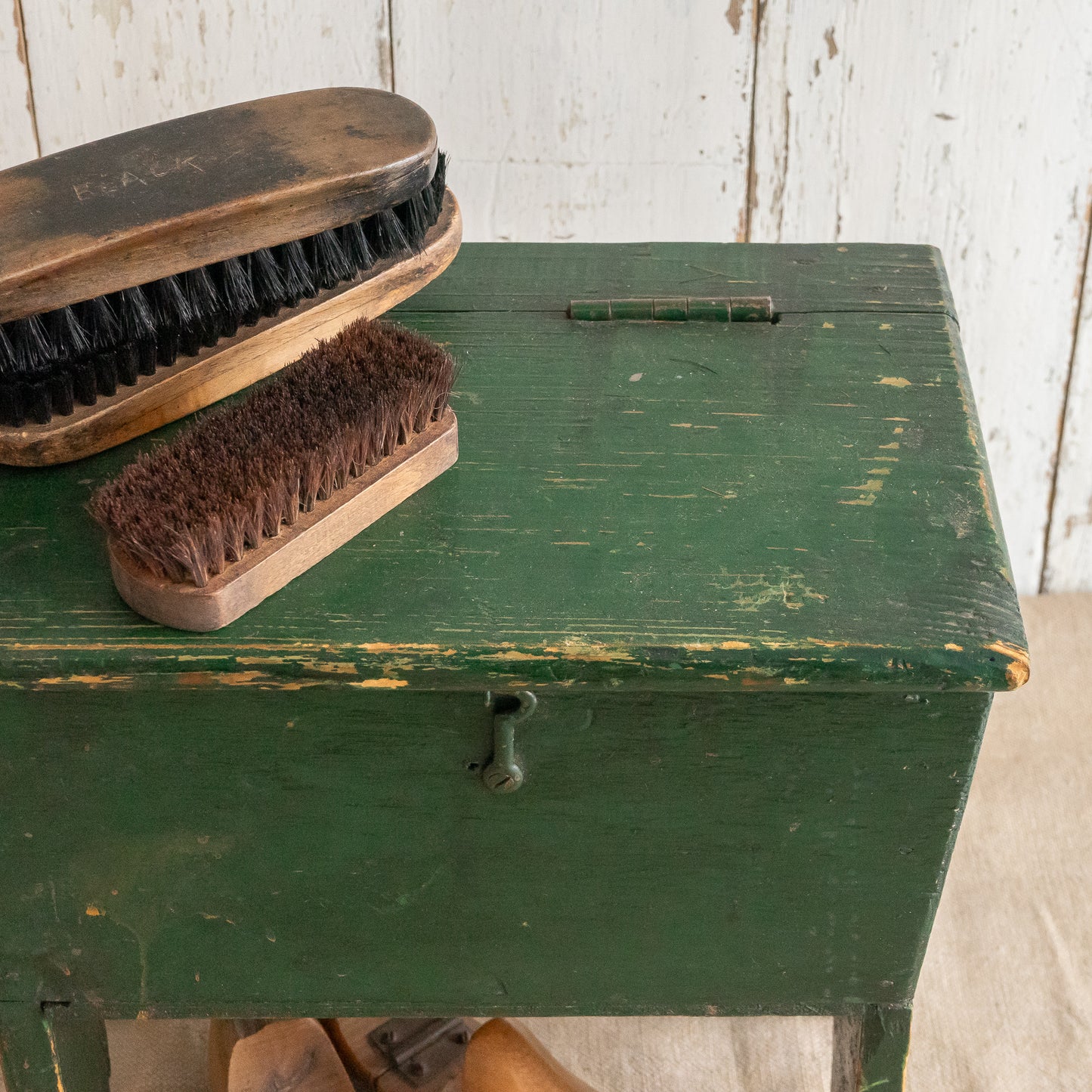 Rustic Flip Top Stool