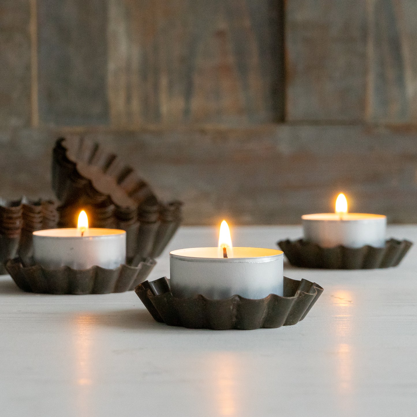 Rustic Fluted Patisserie Tins