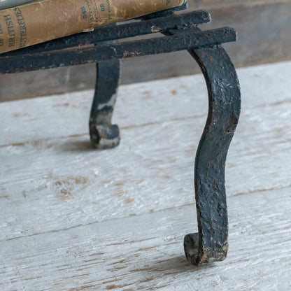 Rustic French Metal Step Stand