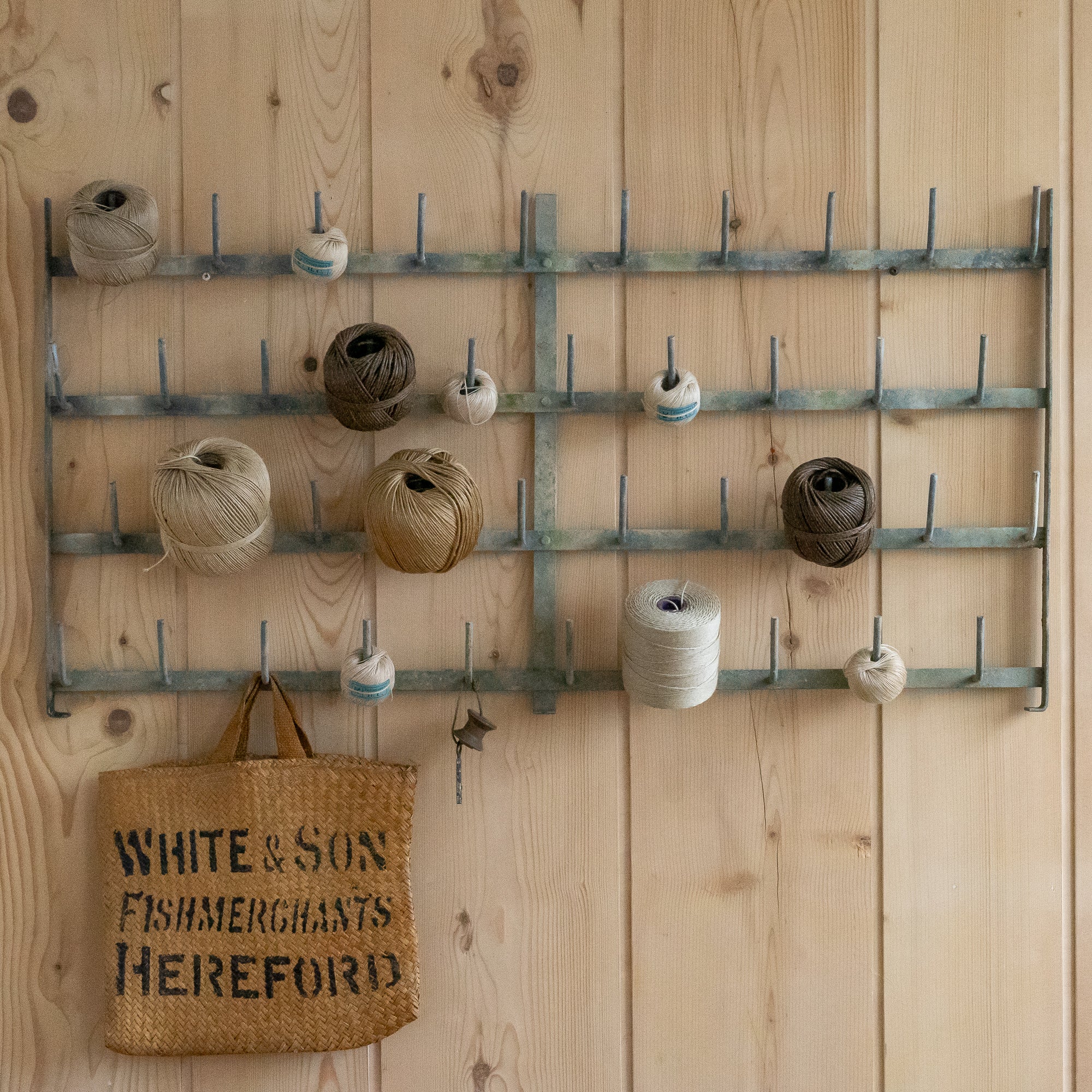 Rustic French Wall Hung Bottle Drying Rack #2 – Goose Home and Garden