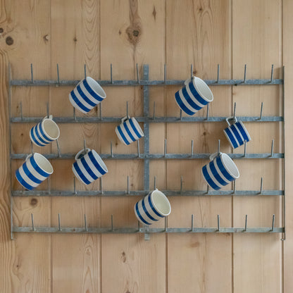 Rustic French Wall Hung Bottle Drying Rack #3