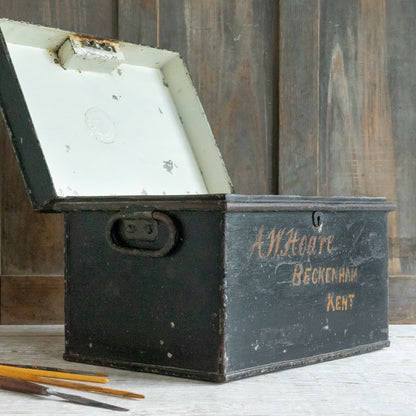 Rustic Metal Deed Box