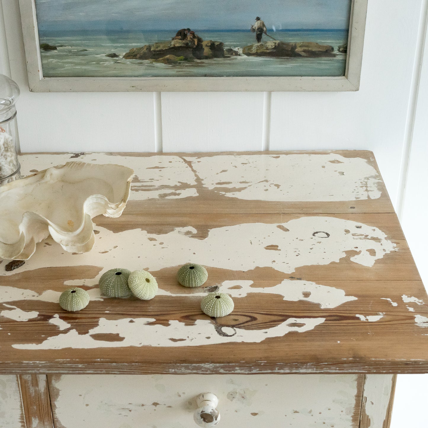 Rustic Original Painted Chest of Drawers