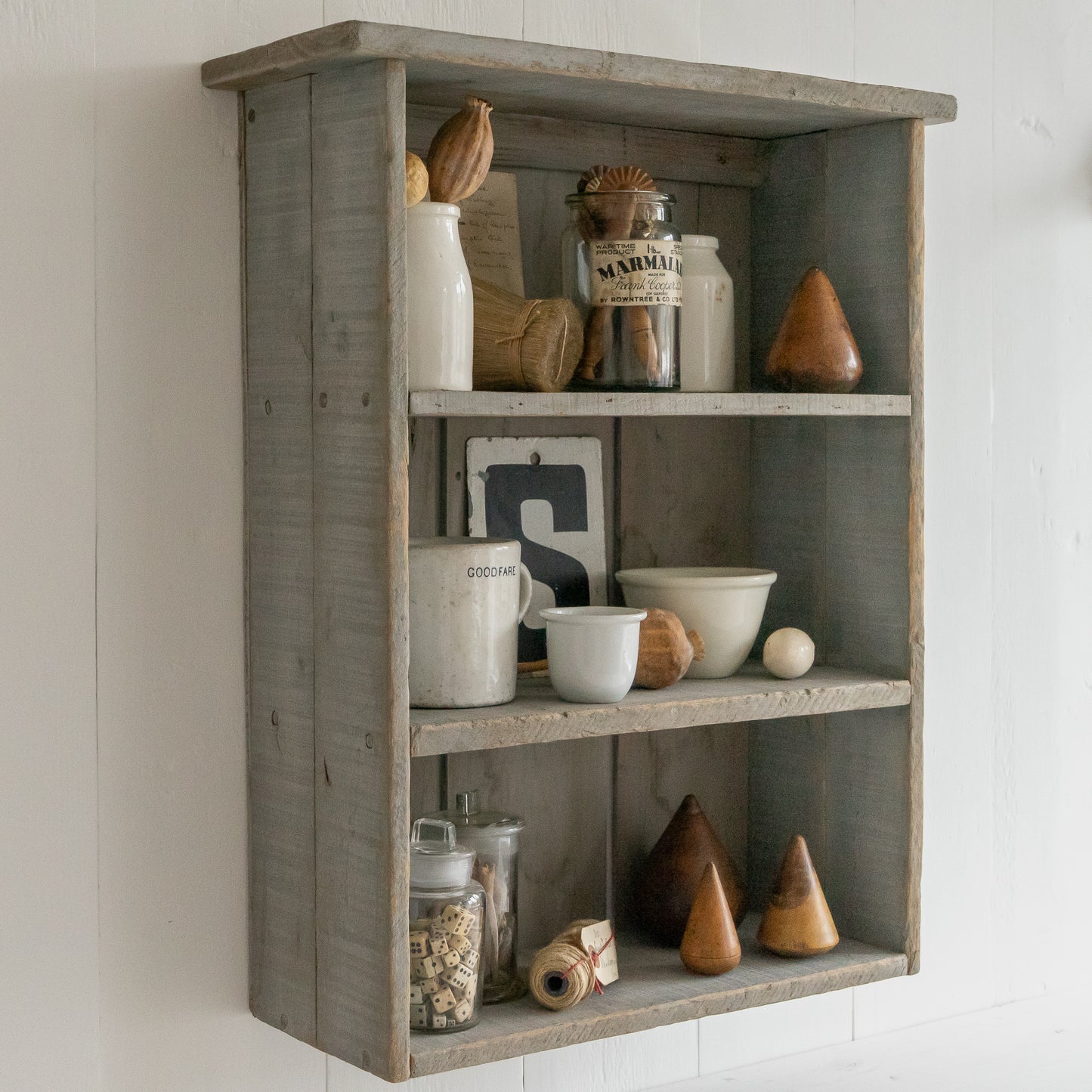 Rustic Original Painted Shelves