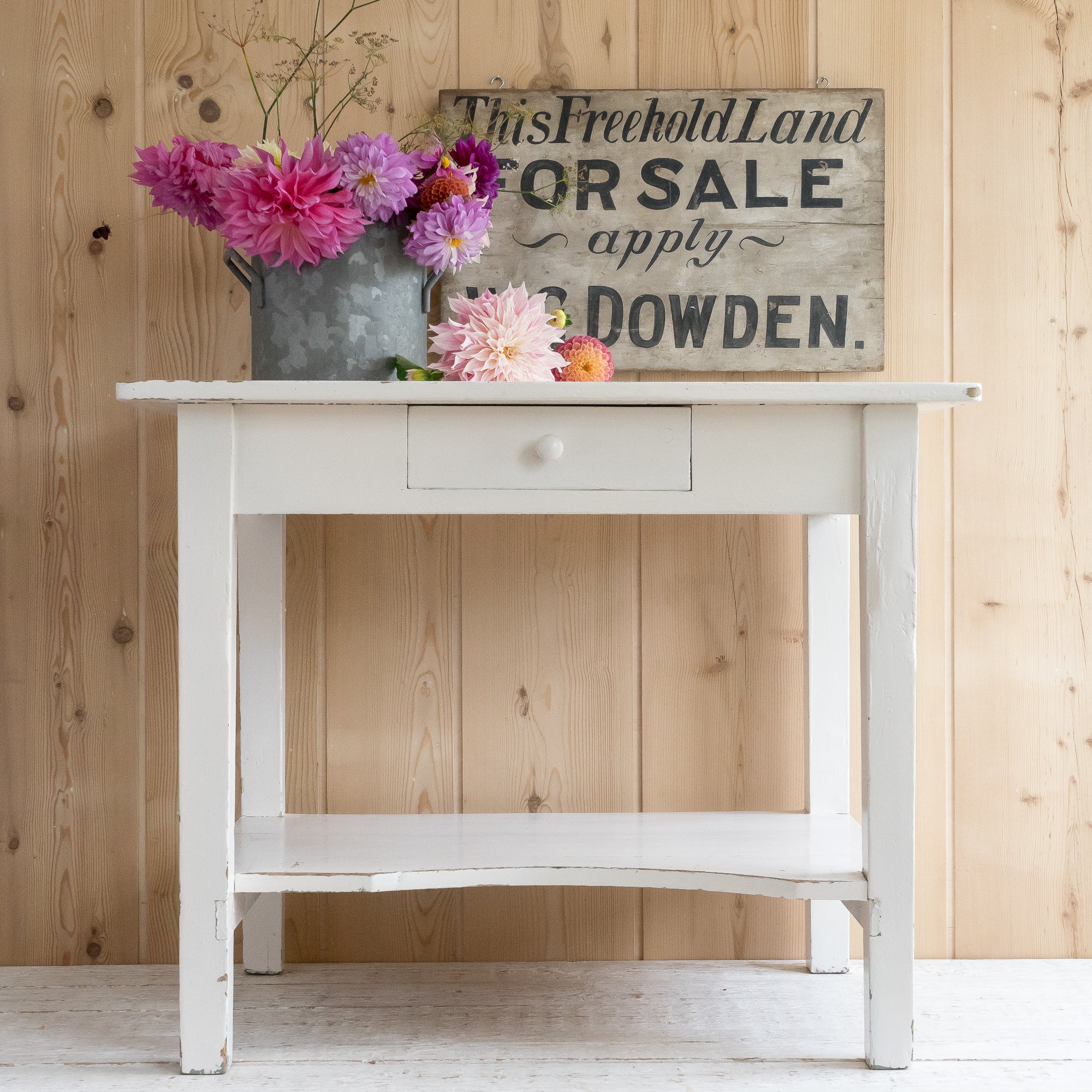 Painted Rustic Table Rustic Painted Table – Goose Home and Garden
