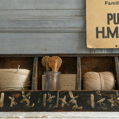 Rustic Pigeon Hole Shelf