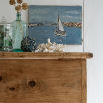 Rustic Pine Bench Box
