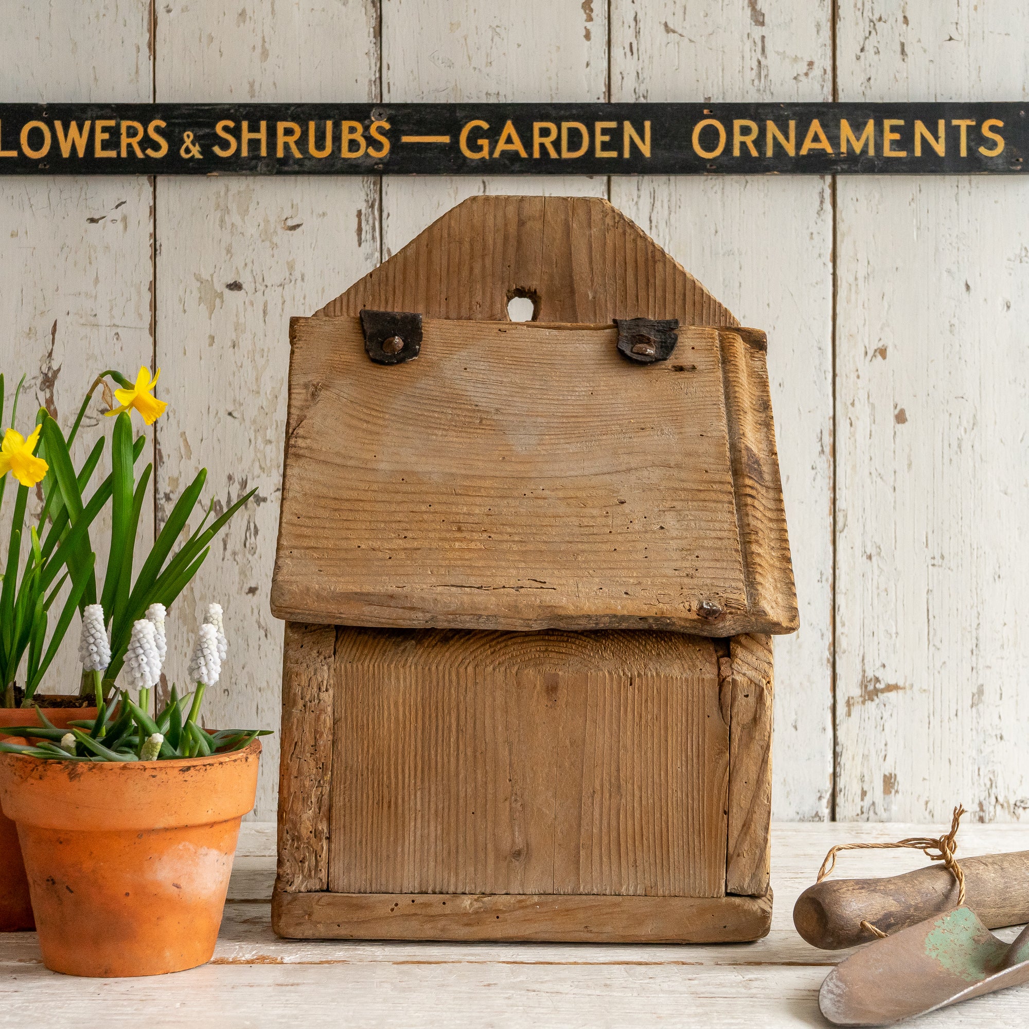 Rustic Pine Box – Goose Home and Garden