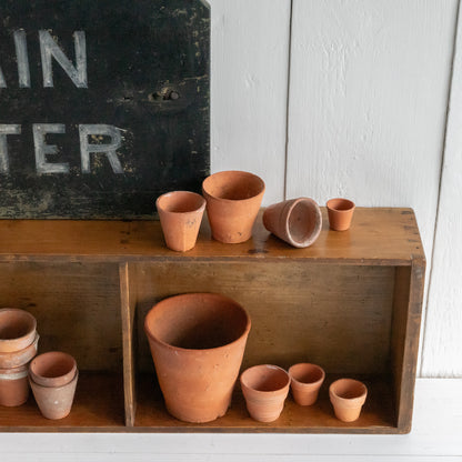Rustic Pine Box Shelf