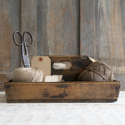 Rustic Pine Cutlery Tray