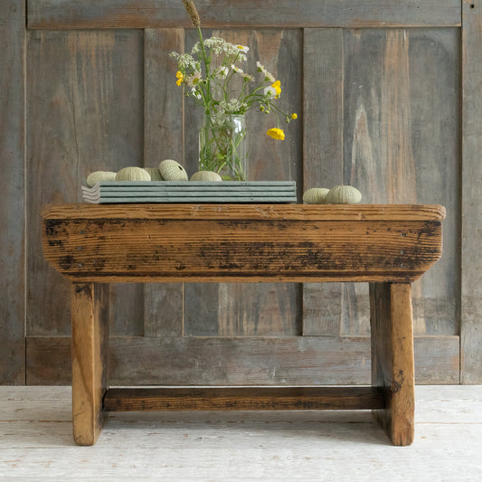 Rustic Pine Stool