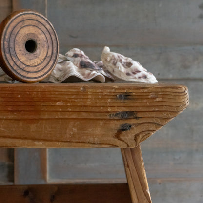 Rustic Pine Stool