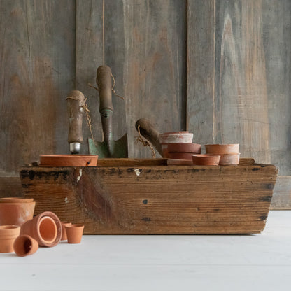 Rustic Pine Trug Caddy
