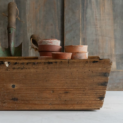 Rustic Pine Trug Caddy